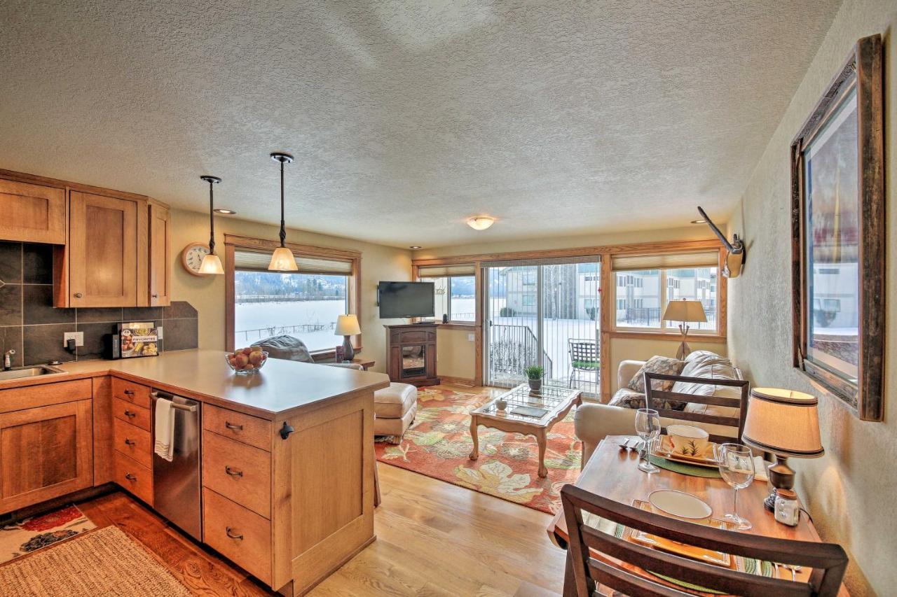 Lake Pend Oreille Condo With Porch And Mountain View! Sandpoint Ngoại thất bức ảnh