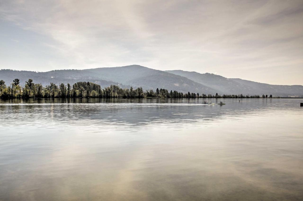 Lake Pend Oreille Condo With Porch And Mountain View! Sandpoint Ngoại thất bức ảnh